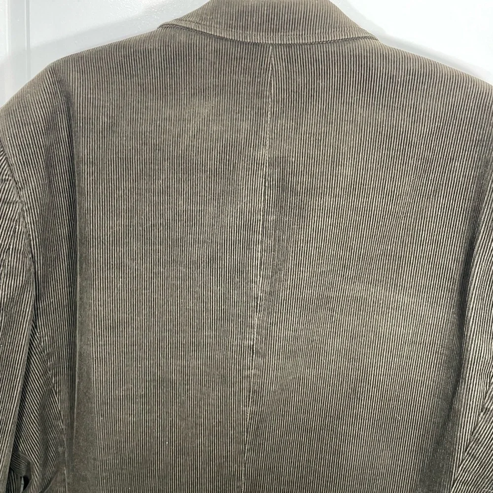 Calvin Klein Brown Corduroy Blazer Size 44L Closet